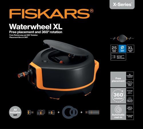 Fiskars X-Series™ XL automata tömlődob szett