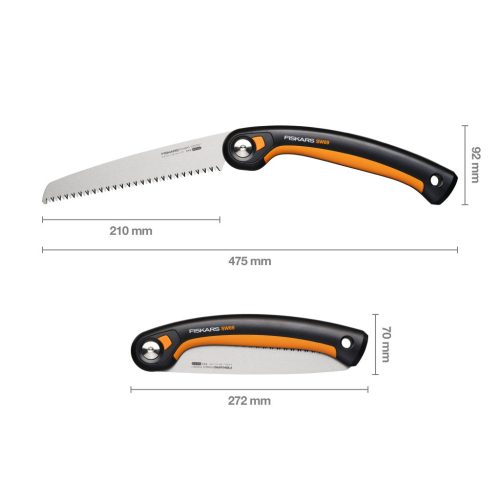 Fiskars Plus™ összecsukható fűrész 21cm SW69