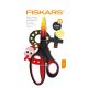 Fiskars Gyermek olló, 15 cm - Ombré piros