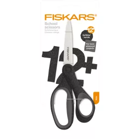 Fiskars Iskolai olló, 18 cm - Glitter fekete