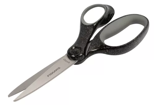 Fiskars Iskolai olló, 18 cm - Glitter fekete