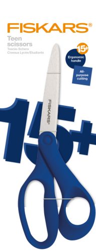 Fiskars Általános olló 20 cm-es, sötétkék 15 éves kortól