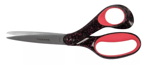 Fiskars Általános olló 20 cm-es, fekete-rózsaszín 15 éves kortól