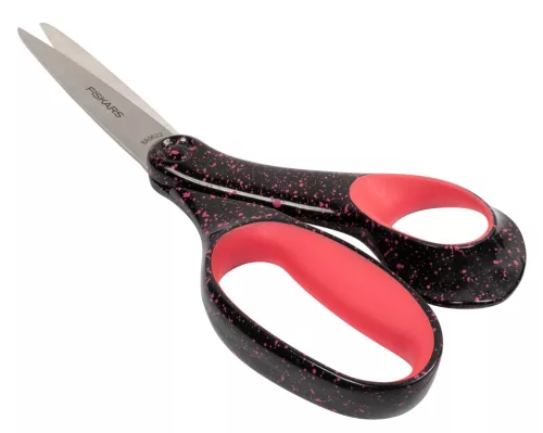 Fiskars Általános olló 20 cm-es, fekete-rózsaszín 15 éves kortól
