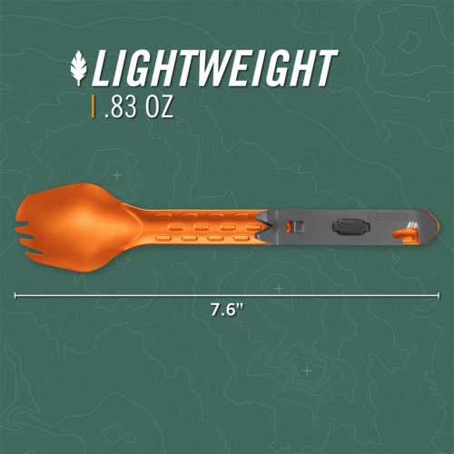Gerber ComplEAT multifunkcionális villa - égetett narancssárga - 25 év garanciával