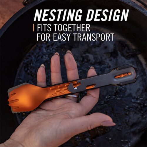 Gerber ComplEAT multifunkcionális evőeszköz készlet, égetett narancssárga - 25 év garanciával