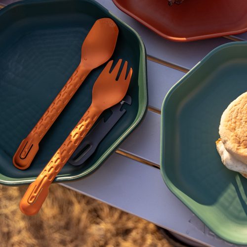 Gerber ComplEAT multifunkcionális evőeszköz készlet, égetett narancssárga - 25 év garanciával