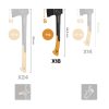 Fiskars X18 ácsfejsze - S