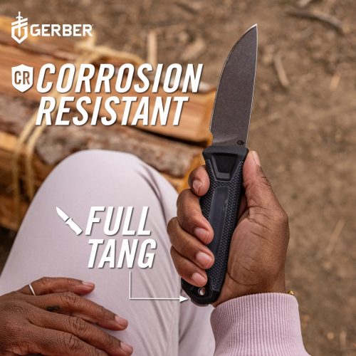 Gerber Strongarm Camp kés, szürke - 25 év garanciával