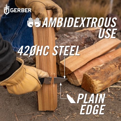 Gerber Strongarm Camp kés, zöld - 25 év garanciával