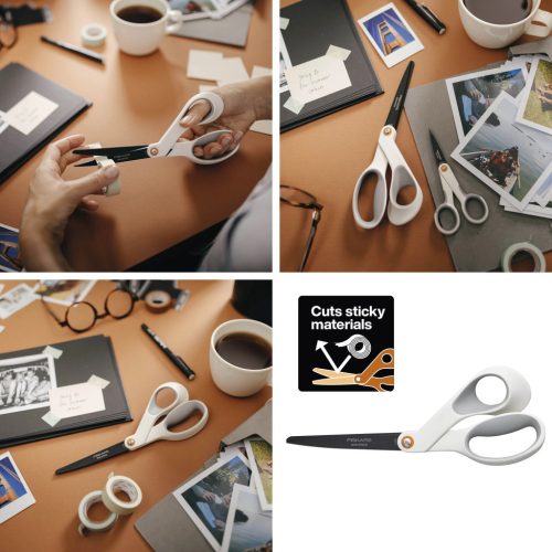 Fiskars Tapadásmentes Kézműves olló 21 cm