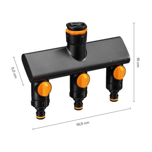 Fiskars Comfort, Három utas csatlakozó, On/Off