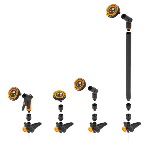 Fiskars Comfort Precíziós öntöző szett adapter szett