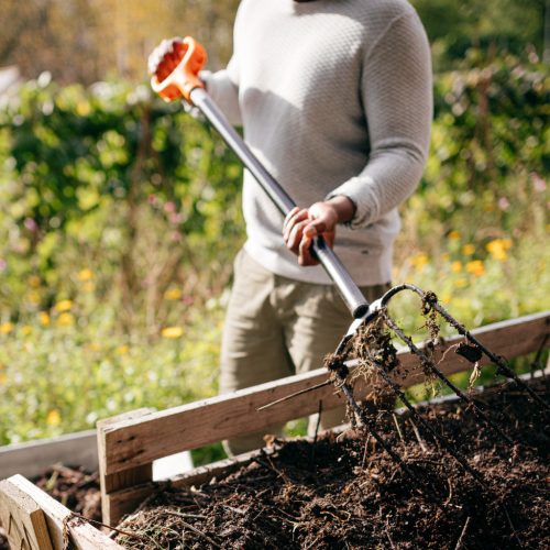 Fiskars Solid™ Fém Komposztvilla