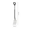Fiskars Ergonomic kerti villa szürke