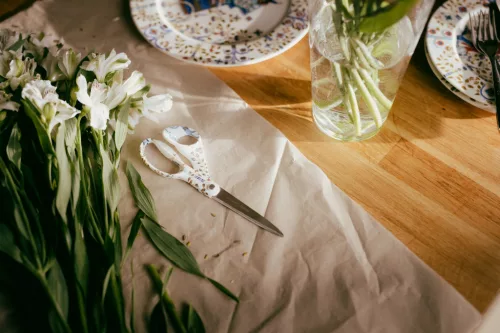 Fiskars X Iittala általános olló, 21 cm, Taika fehér, díszdobozos, LIMITÁLT KIADÁS