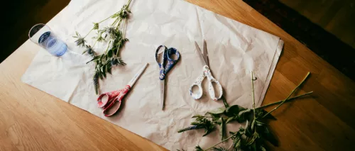 Fiskars X Iittala általános olló, 21 cm, Taika kék, díszdobozos, LIMITÁLT KIADÁS