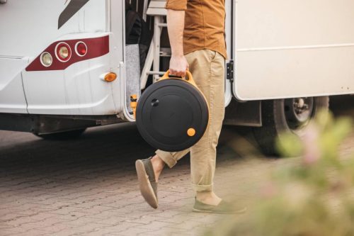 Fiskars Comfort S tömlődob szett