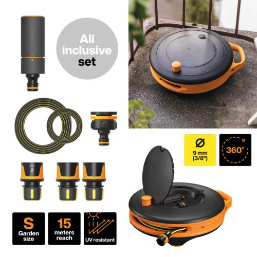 Fiskars Comfort S tömlődob szett