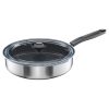 Fiskars Functional Form™ párolóserpenyő, 26 cm, kerámia bevonattal