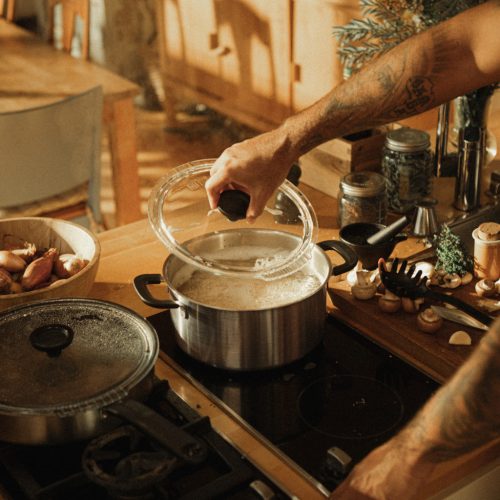 Fiskars Functional Form™ lábas, 5L, rozsdamentes acél