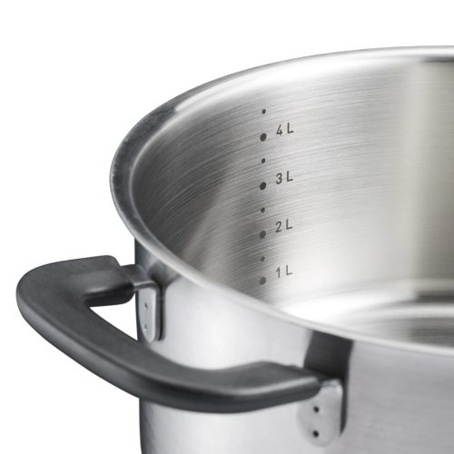 Fiskars Functional Form™ lábas, 5L, rozsdamentes acél