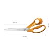 Fiskars Classic nagy univerzális barkácsolló, 25 cm - 25 év garanciával 