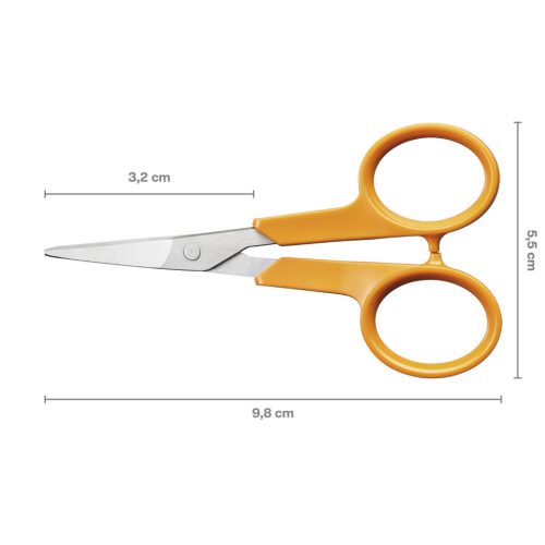 Fiskars Classic körömvágó olló, hajlított, 10 cm - 25 év garanciával 