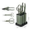 Fiskars Plant Care Metszőkészlet 3 db-os, olivazöld színű
