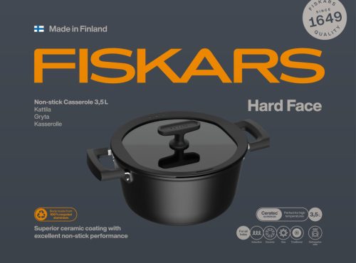 Fiskars Hard Face lábas, 3,5l