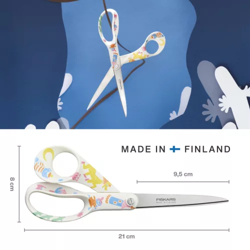 Fiskars Moomin általános olló, Party, 21 cm