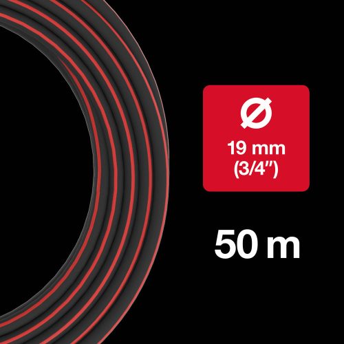 Fiskars X-series Kerti tömlő 19mm (3/4”) 50m