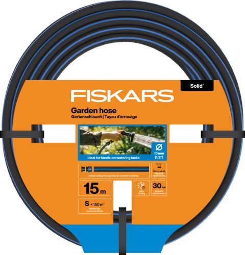 Fiskars Solid™ locsolótömlő 13 mm (1/2) 15 m