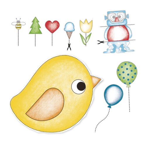 Fiskars Kezdő olló és foglalkoztató könyv 2+