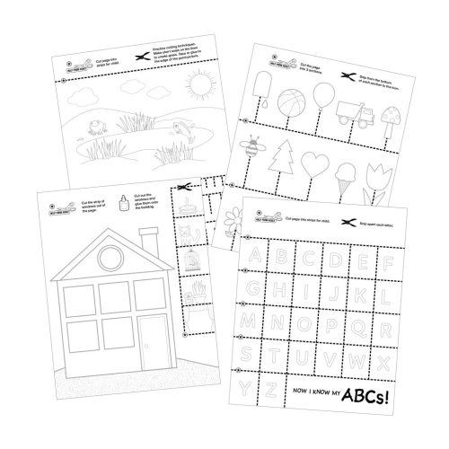 Fiskars Kezdő olló és foglalkoztató könyv 2+