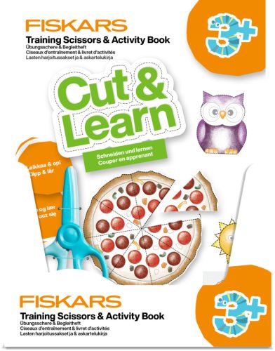 Fiskars Kezdő olló és foglalkoztató könyv 3+