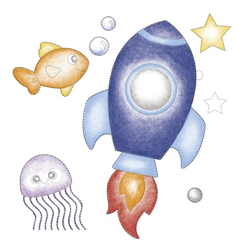 Fiskars Kezdő olló és foglalkoztató könyv 6+