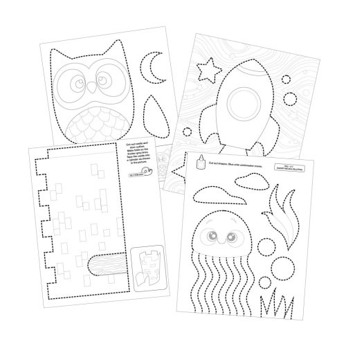 Fiskars Kezdő olló és foglalkoztató könyv 6+