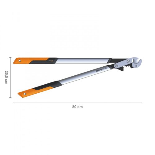 Fiskars PowerGear™ Fém fogaskerekes ágvágó, rávágó LX99 (L) - 25 év garanciával