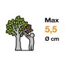 Fiskars PowerGear Fém fogaskerekes ágvágó, rávágó LX99 (L) - 25 év garanciával (1020189)