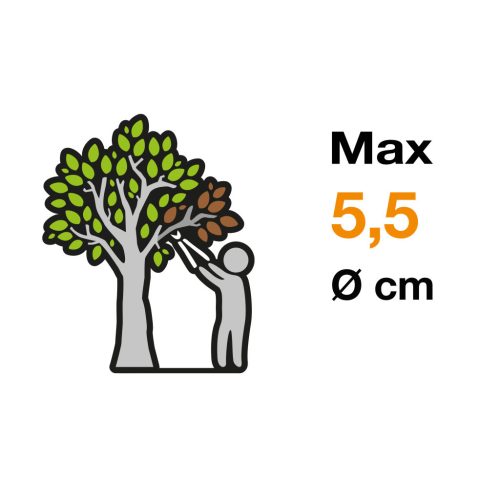 Fiskars PowerGear™ Fém fogaskerekes ágvágó, rávágó LX99 (L) - 25 év garanciával