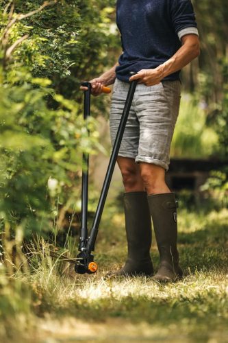 Fiskars PowerLever™ fű- és sövénynyíró hosszú nyelű GS53 (1001565)
