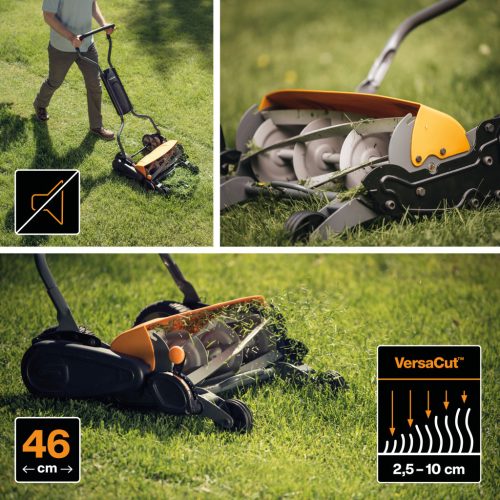 Fiskars StaySharp™ Max kézi fűnyíró (1000591)