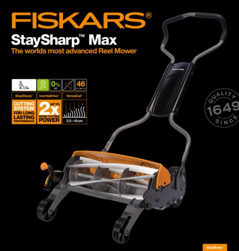 Fiskars StaySharp™ Max kézi fűnyíró (1000591)