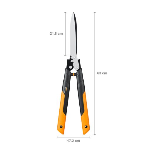 Fiskars PowerGearX™ fém fogaskerekes sövénynyíró, HSX92 - 25 év garanciával (1023631)