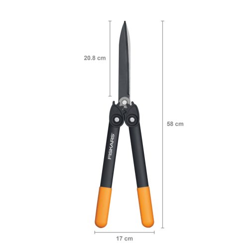 Fiskars PowerGear™ Sövénynyíró, fogaskerekes, HS72 (1000596)