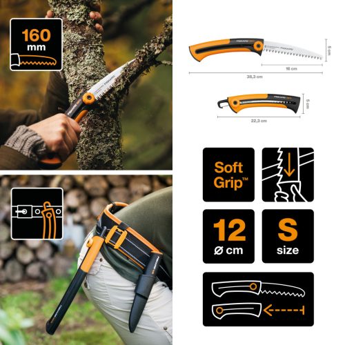 Fiskars Xtract™ kerti fűrész, kicsi, SW73 (1000613) 