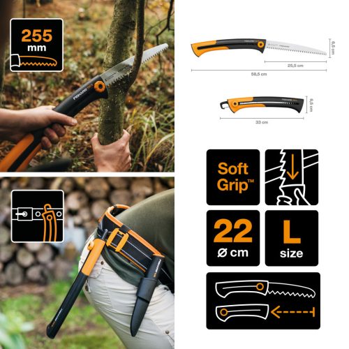 Fiskars Xtract™ kerti fűrész, nagy, SW75 (1000614)