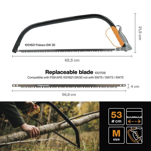 Fiskars Pót fűrészlap 21''-os (1001706)