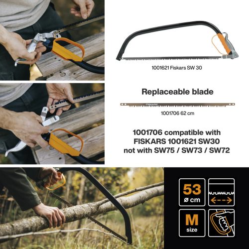 Fiskars Pót fűrészlap 21''-os (1001706)